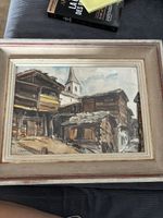 Aquarelle Alfred Huguenin