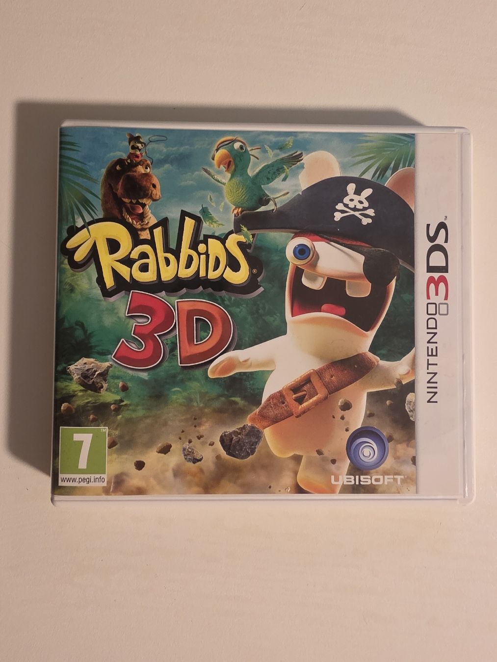 Nintendo Spiele: Rabbids 3D Nintendo 3DS mit Originalhülle – Gebraucht aus Tafers von whereyogamesat