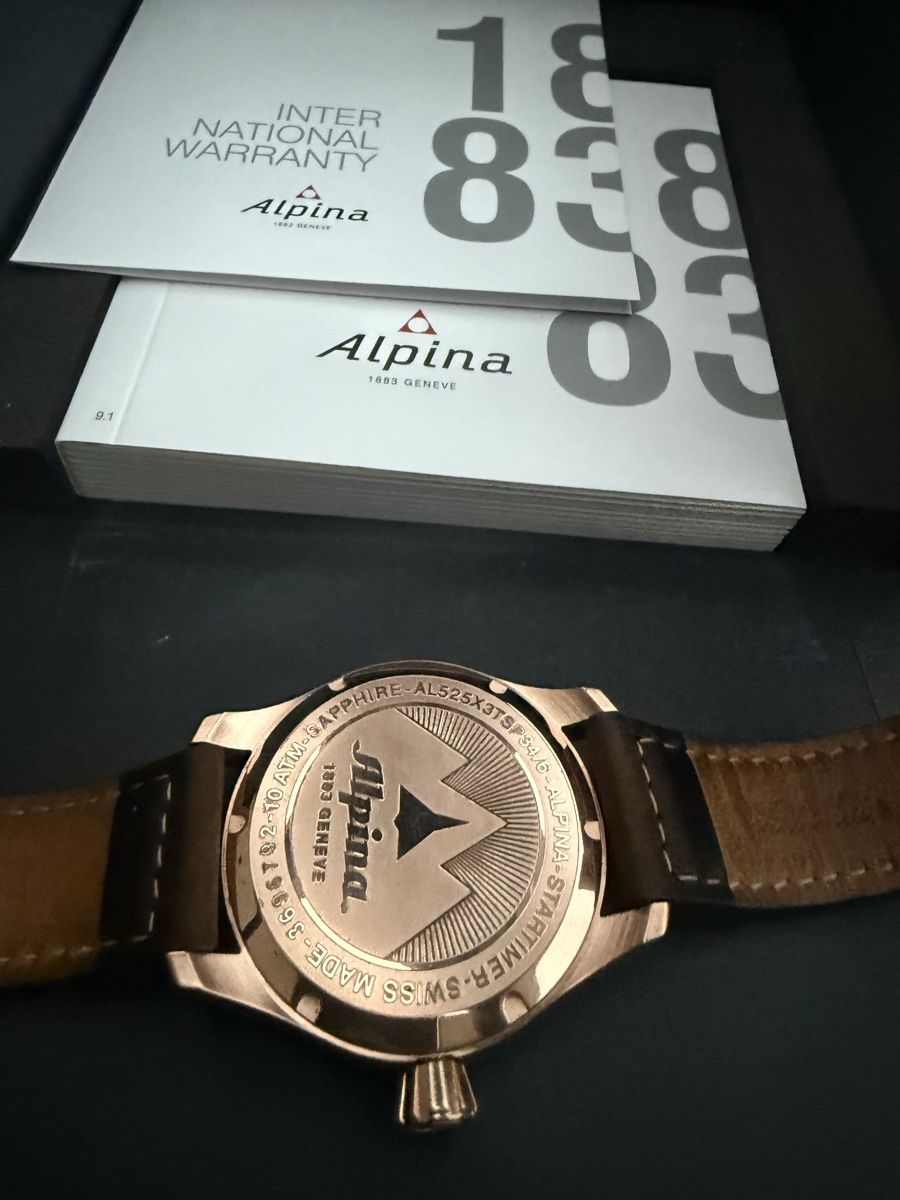 Alpina Uhren: Montre Alpina Startimer Automatic Boîtier Bronze  – Gebraucht aus Payerne von mica1980 3