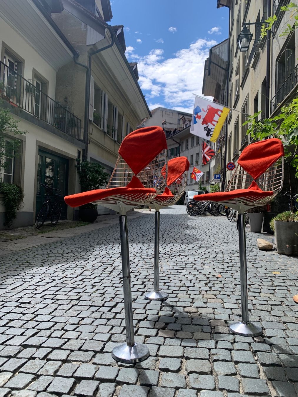 Sgabelli: SALE: 3 Barhocker Charles Ray Eames Vitra ex-SRF vintage 70 – Usato da Fribourg venduto da GBT42 1