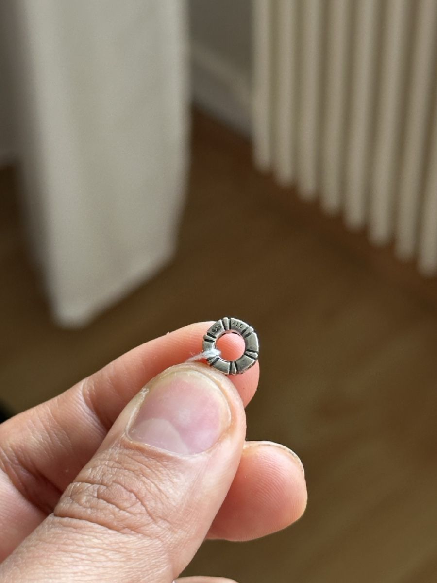 Ciondoli: Silber Charm mit Zirkonia Steinen Ale 925 – Usato da Zug venduto da car_fr2j 1