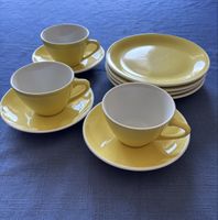 Rössler Mid Century, Kaffeeset 10teilig gelb