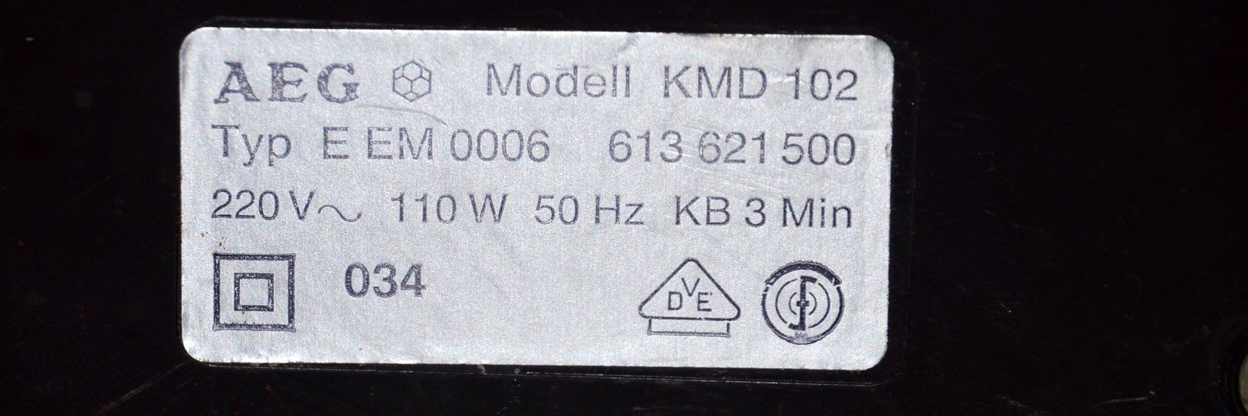 AEG Elettrodomestici da cucina: Kaffeemühle / Moulin à café AEG KMD 102 – Usato da Collonges venduto da arashee 6