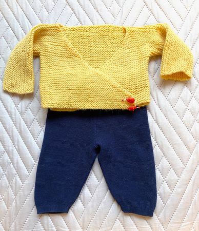 Baby Set für Knabe in Gr. 50