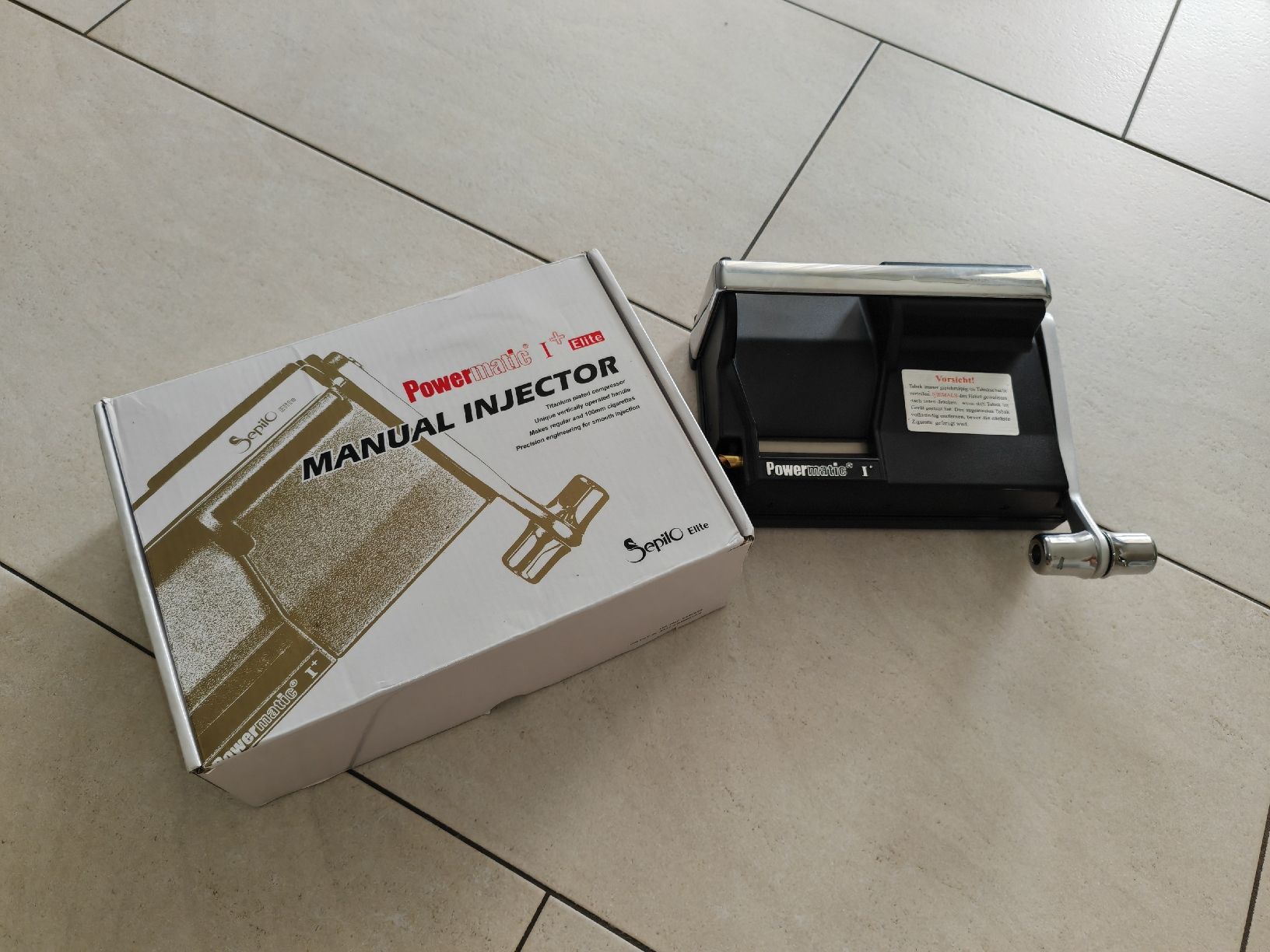 Powermatic Tutte le macchine: ZORR Powermatic I Zigaretten Stopfmaschine – Nuovo (secondo la descrizione) da Gutenburg venduto da IchMicha 2