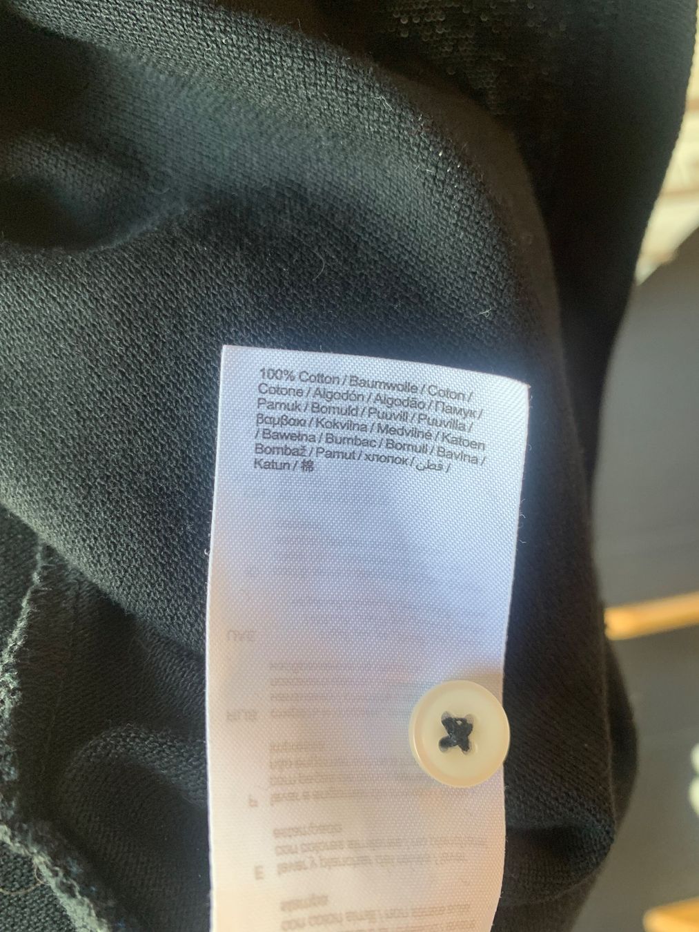 Esprit Magliette Polo: ESPRIT Poloshirt schwarz Gr. L – Usato da Winterthur venduto da amapola 6