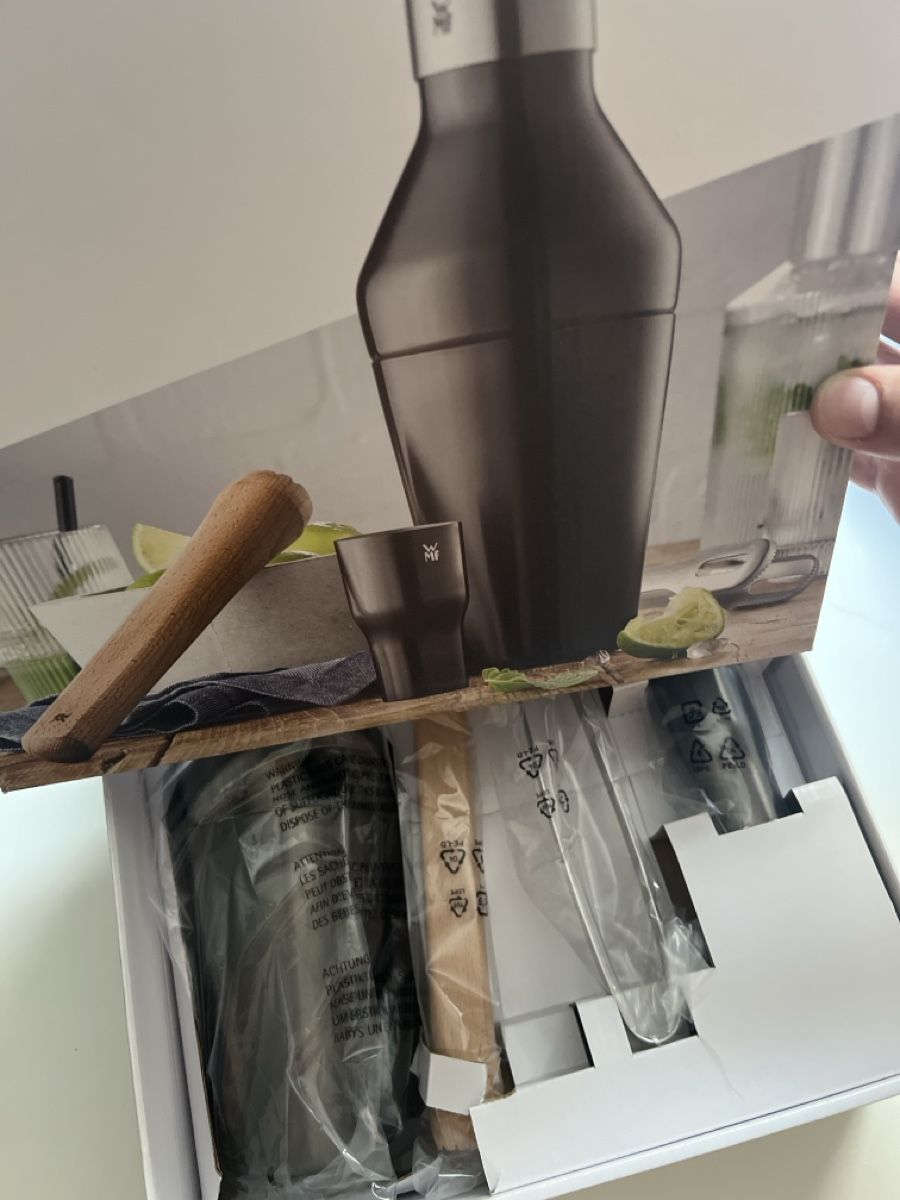 WMF Elettrodomestici da cucina: WMF Baric Bar-Set 4-teilig – Nuovo e nell'imballaggio originale da Schönenwerd venduto da Markos02
