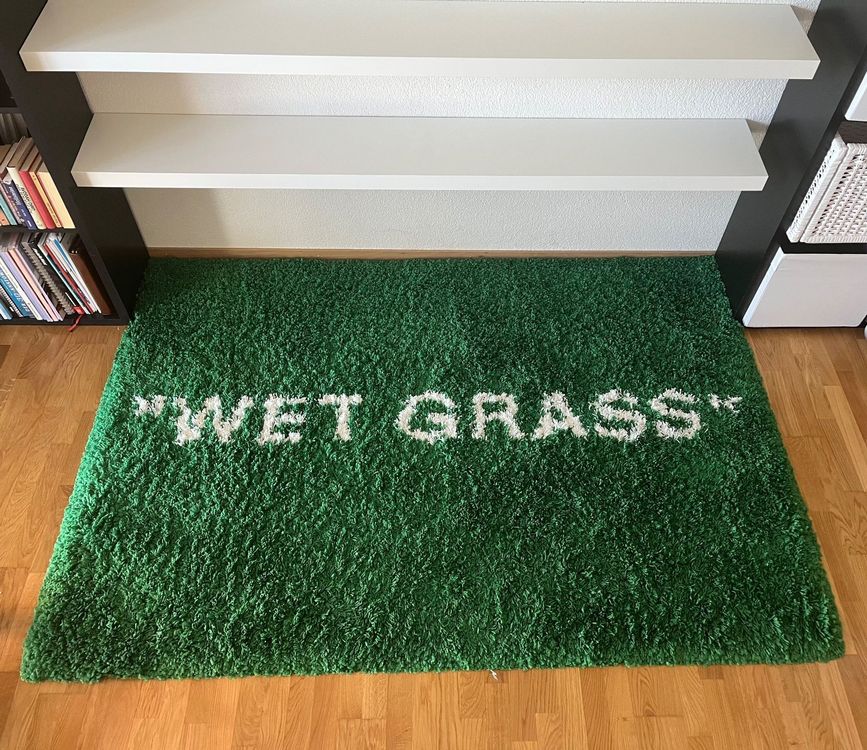Off WhiteVirgil Abloh x Ikea WET GRASS Rug 195x132 cm Kaufen auf Ricardo