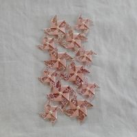 3D Sticker Windrädli Rosa Gold
