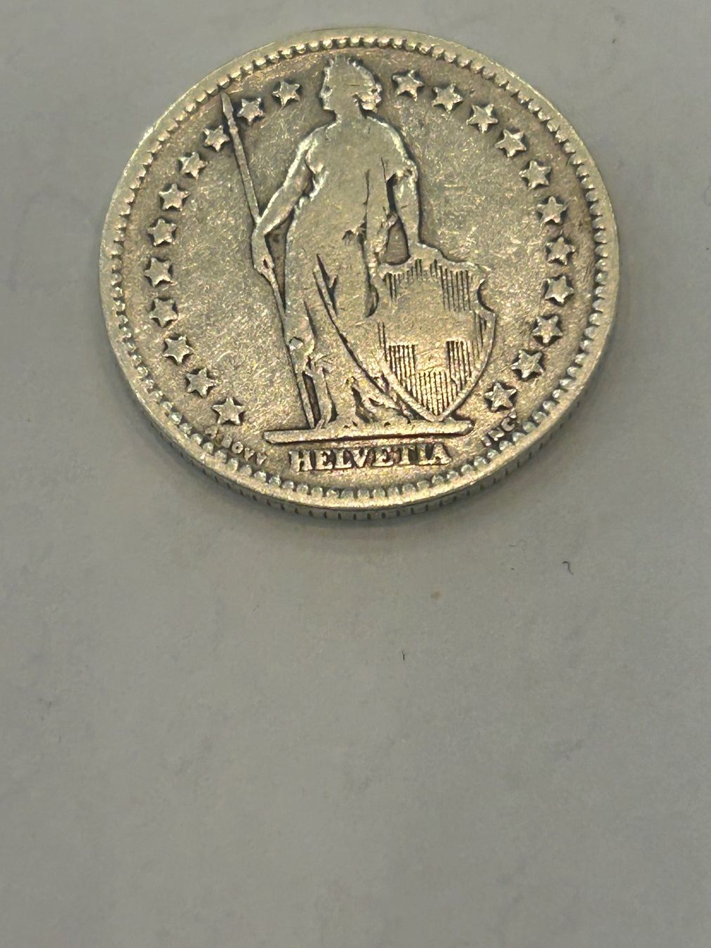 Tutti le monete: ALTE SILBER 2 FRANKEN 1901 – Usato da herisau venduto da hb_gold 1