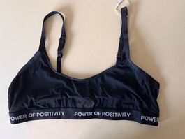 HUNKEMÖLLER, Bralette CHEEKY UNDERBOOB, Grösse XL, Schwarz