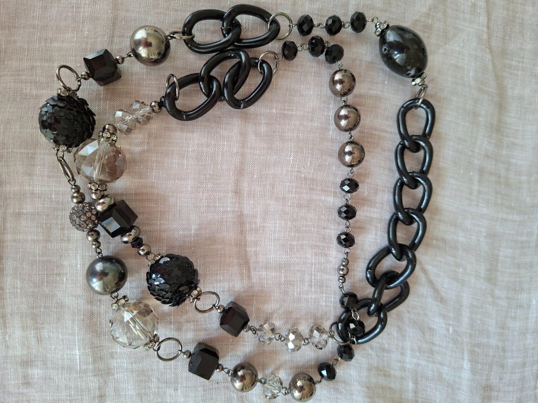 Catenine: Collier Statement Noir Glam Chic – Nuovo (secondo la descrizione) da Lutry venduto da Sim_Sta 8
