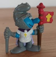 Schlumpf - Ritter - Kopf drehbar - Schleich PEYO 2005