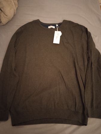 Herren Pullover s.Oliver dunkelgrün Grösse XL neu mit Etiket