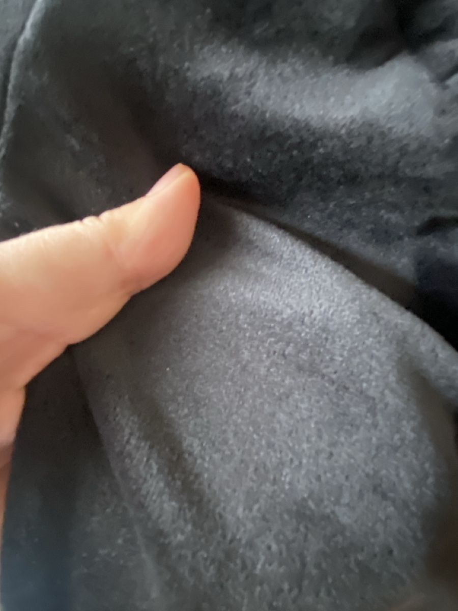 Pantalons: Schwarze Samthose mit Gummibund Gr. 34/36 – D'occasion à Muensingen par drleevsy 3