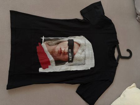 T-Shirt ICOSAE schwarz Grösse S guter Zustand