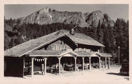 Col du Pillon, Gstaad/Gsteig, belebt, gelaufen 1929