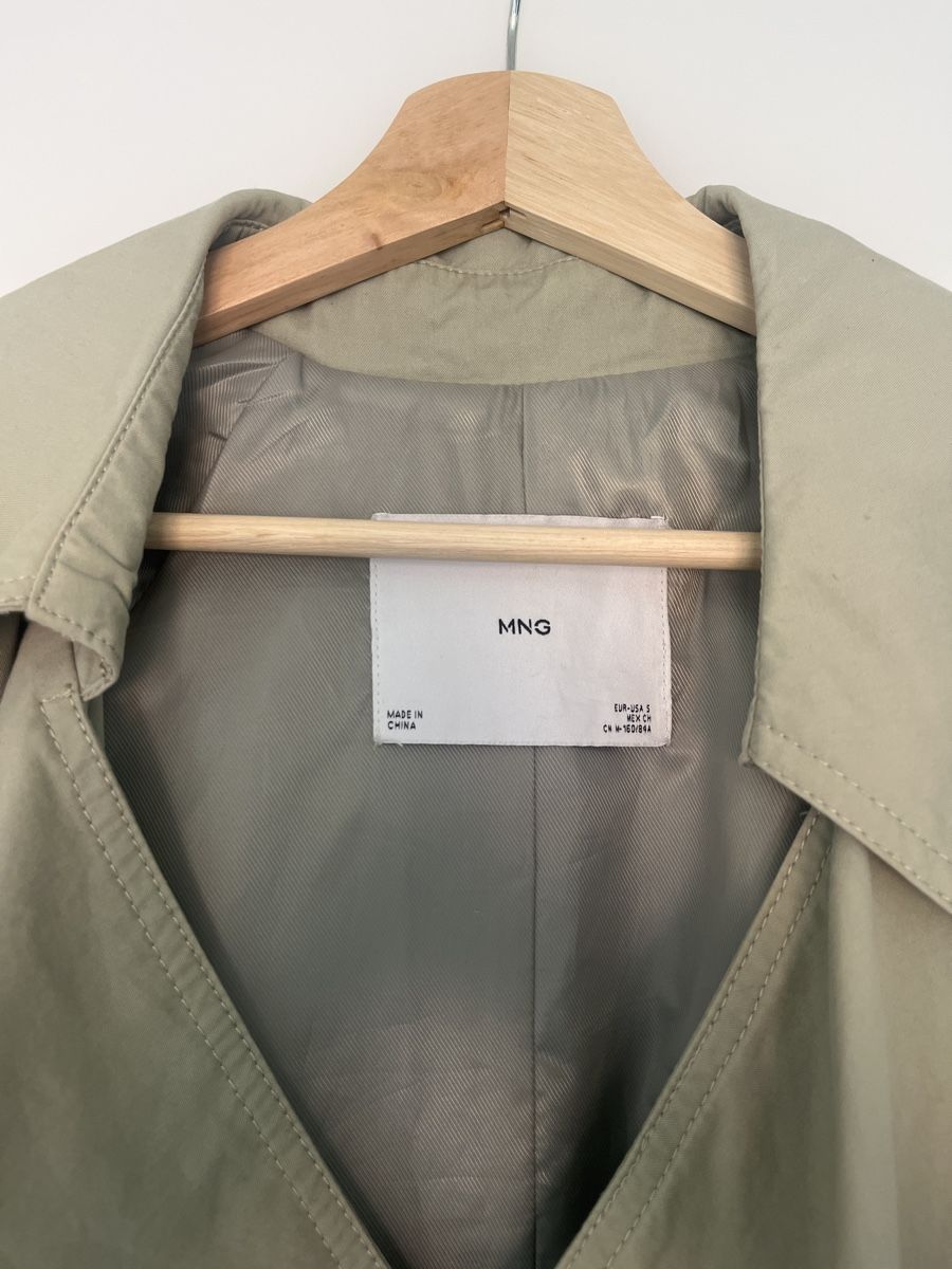 Mango Cappotti: MNG Mantel, Gr. S Farbe Khaki/beige – Usato da Winterthur venduto da nstau 2