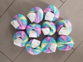 10 x 25 Gramm Mohair 60% Polyacryl 40%