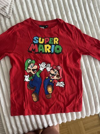 SUPER MARIO SWEATSHIRT NEUWERTIG GR 122