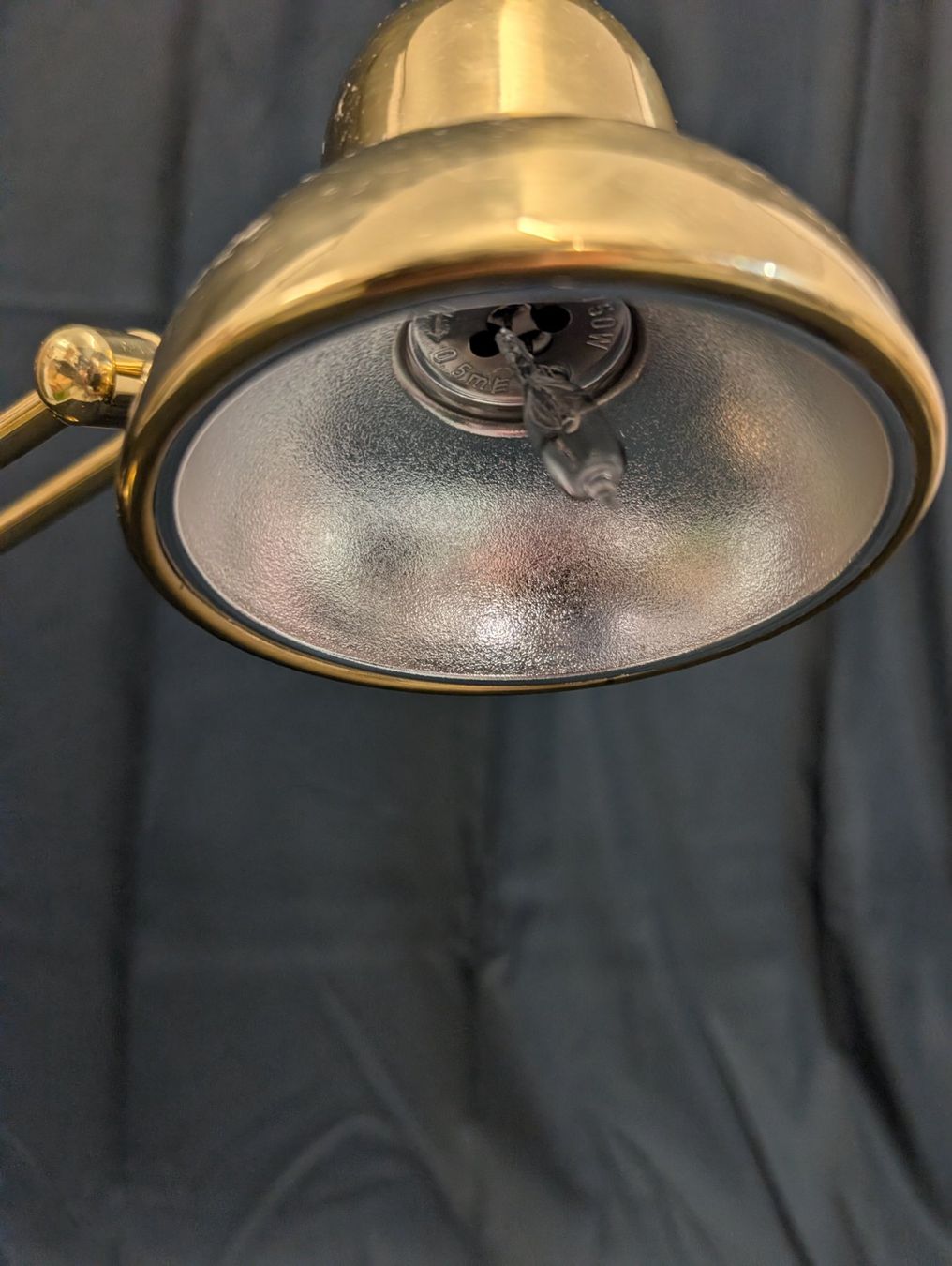 Lampes: Vintage Schreibtischlampe Messing-Optik – D'occasion à Wiezikon b.Sirnach par Romsche 2
