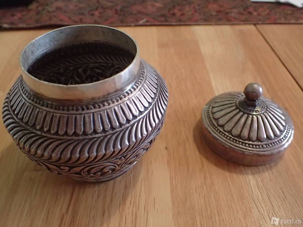 Tutte le decorazioni: Indische Silberdose – Usato da Pratteln venduto da lupo_cattivo 1