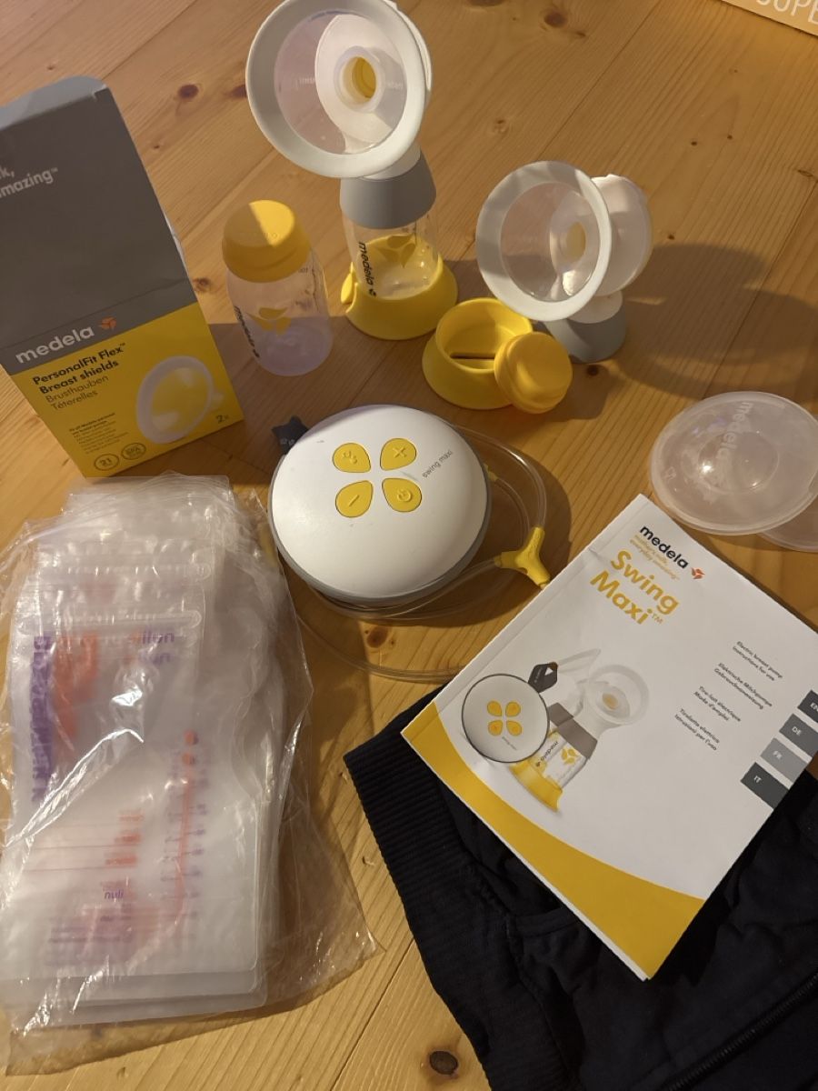 Medela Accessori per l’allattamento: Medela Swing Maxi mit Zubehör – Usato da Baar venduto da saelisilbaer