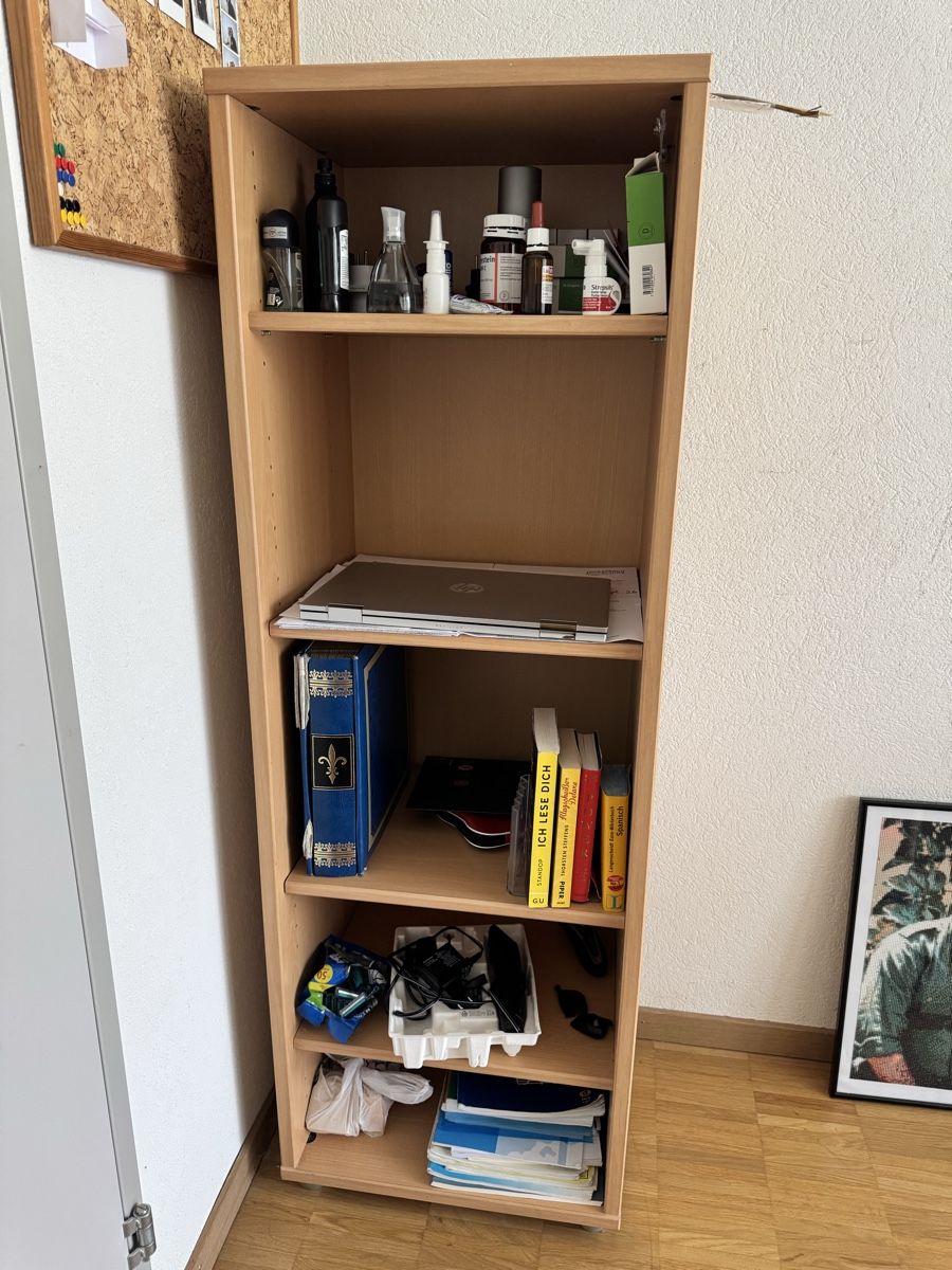 Scaffali: Bücherregal Holz hell mit 5 Fächern – Usato da Regensdorf venduto da Leylad46