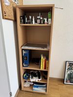Bücherregal Holz hell mit 5 Fächern 