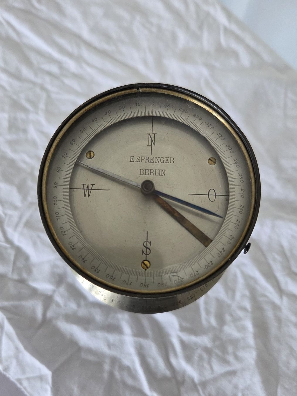 GPS & Strumenti di misurazione: Vintage E. Sprenger Berlin Kompass  – Usato da Dietikon venduto da Allegra34 7