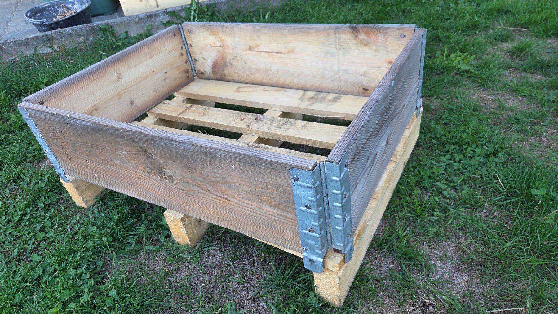 Pallets: Palette mit klapprahmen 60x80cm – Usato da Roggliswil venduto da Crosser17 1