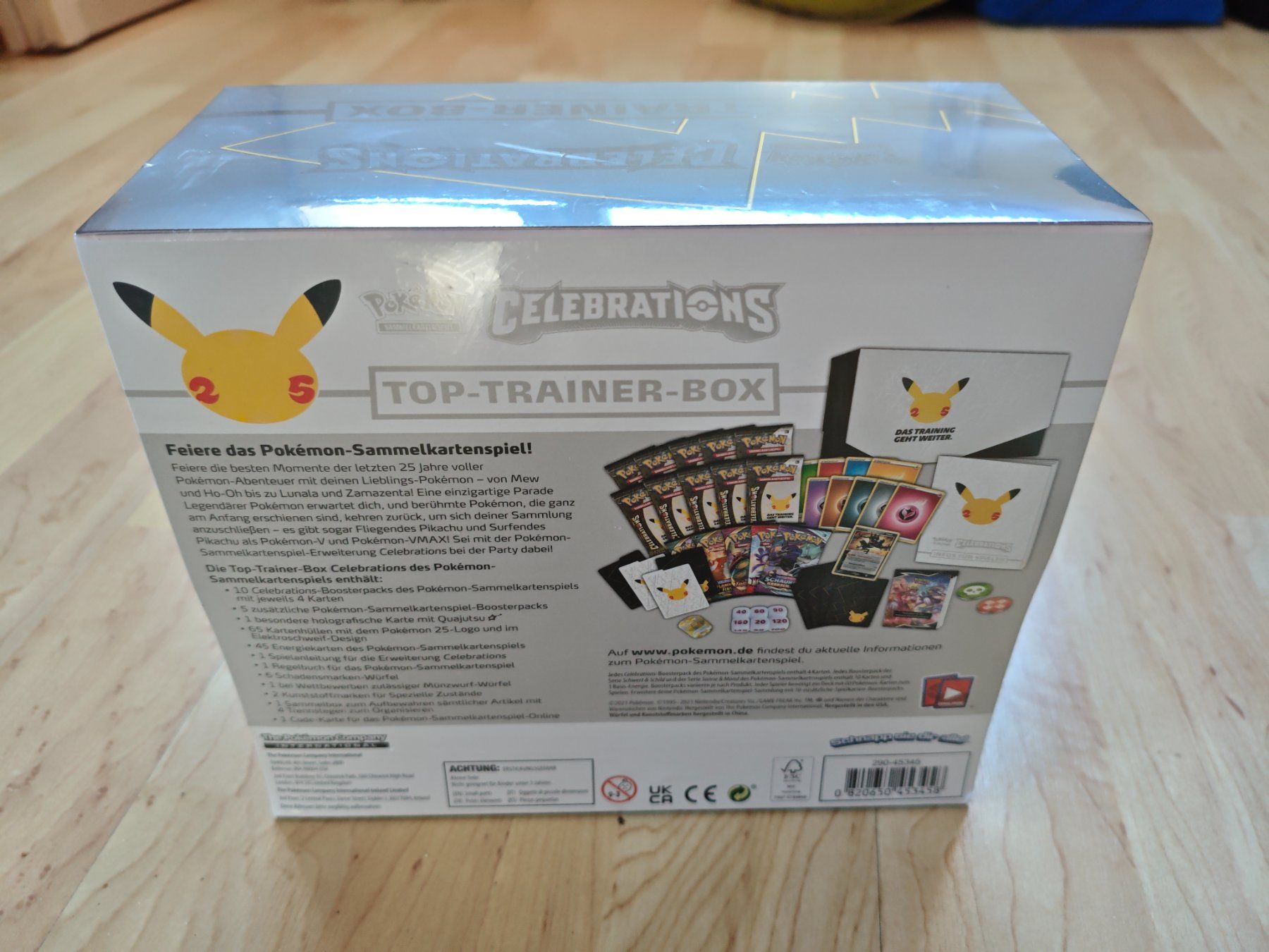 Pokémon Sammelbilder & Trading cards: Pokémon Celebrations Top Trainer DE – Neu und originalverpackt aus Reinach BL von mic_yb86 1