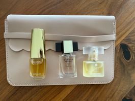 Estée Lauder Mini Parfüm Set mit Etui, neuwertig,