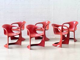 Casala Casalino Stühle von Alexander Begge 1ste Serie, 1974