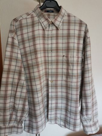 Chemise à carreaux légèrement molletonnée