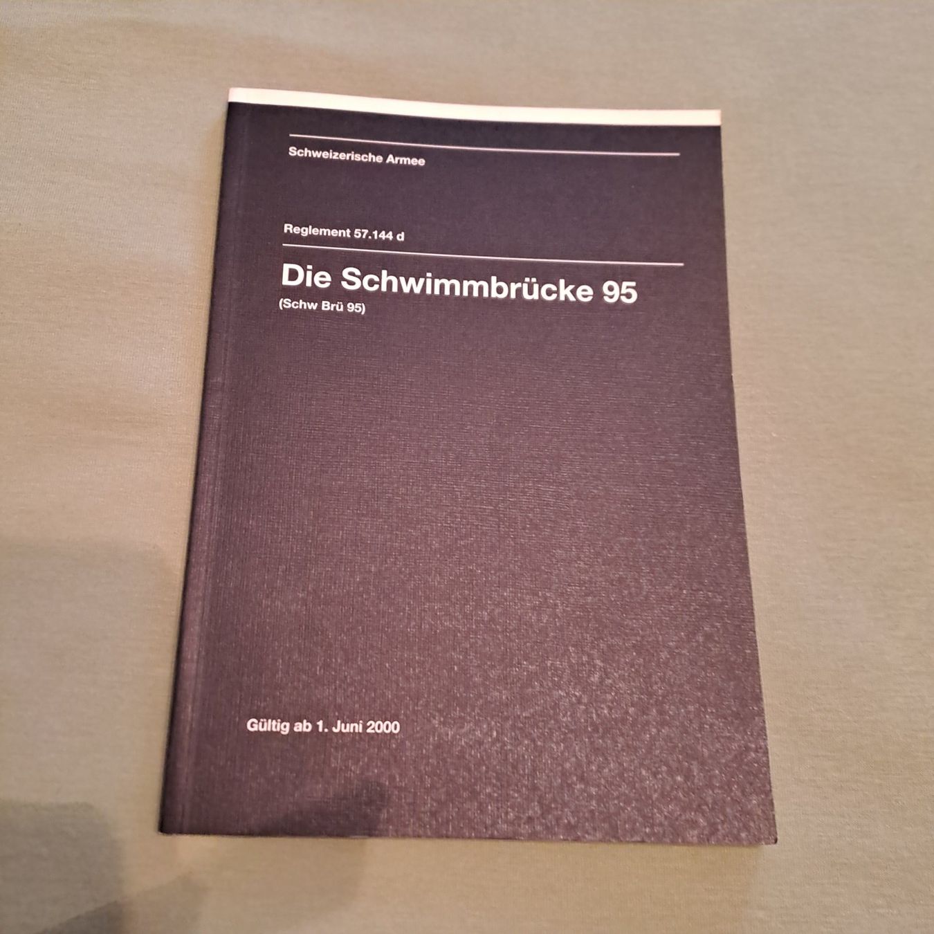 Libri: Die Schwimmbrücke 95 – Nuovo (secondo la descrizione) da Gipf-Oberfrick venduto da Mig_29