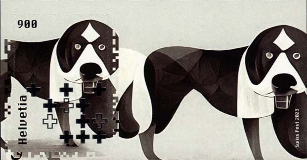 Tutti i francobolli: Block Crypto Bernhardinerhund Walter** – Nuovo (secondo la descrizione) da Dottikon venduto da haeusibuh5