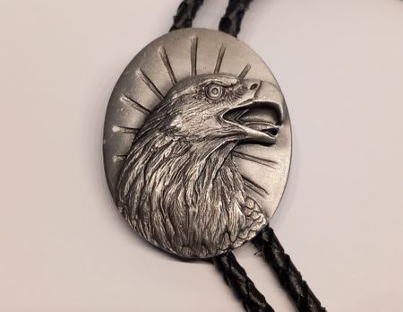 Bolo Tie Original Siskiyou 1987 USA( Adler)
