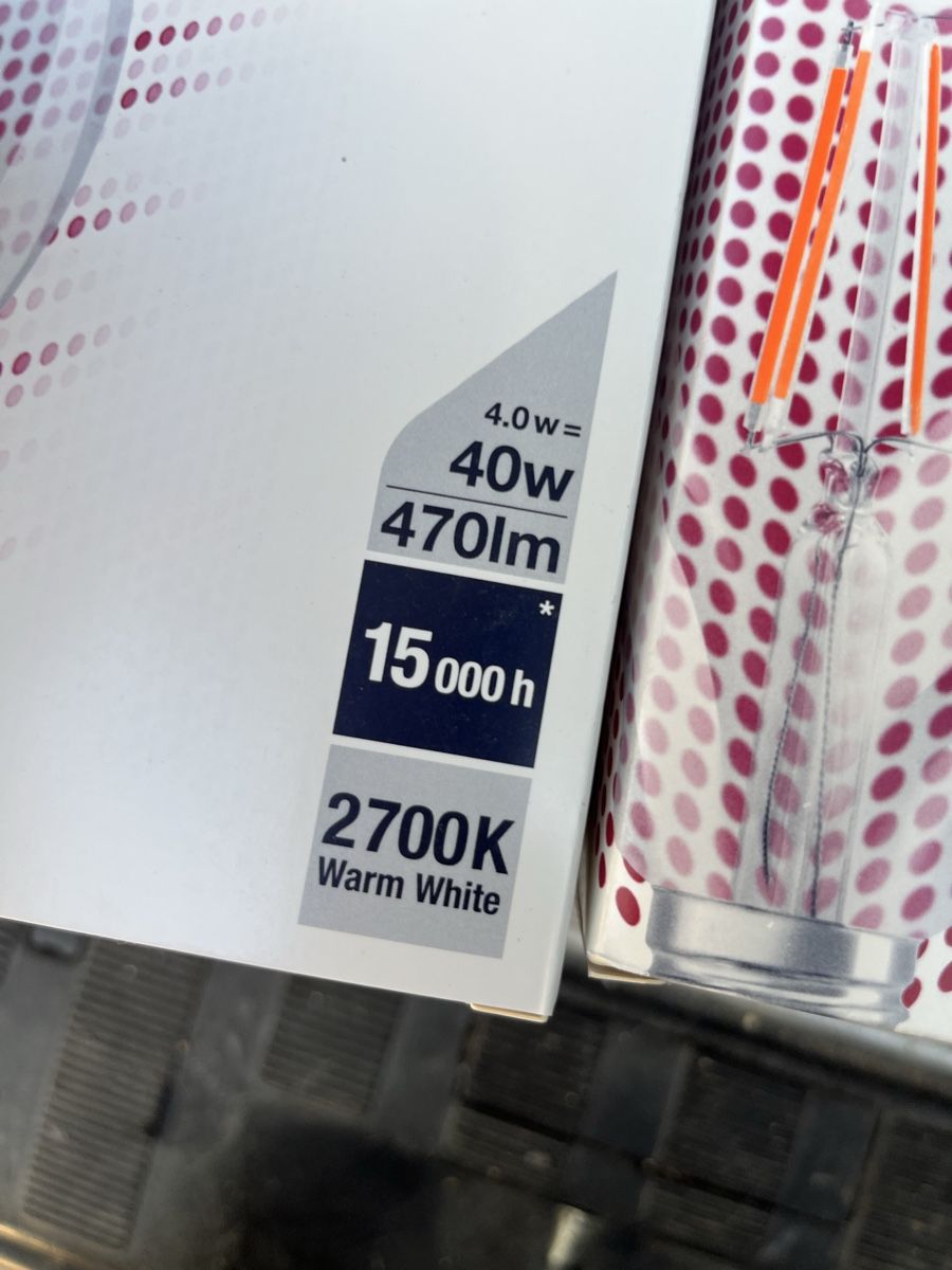 Osram Lampade: 23 x Osram Parathom LED Globe E27 4W 470lm 2700K  – Nuovo e nell'imballaggio originale da Bern venduto da fotolog111 5