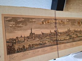 Grosse antike Ansicht „AUGSPURG“ – F. B.Werner 1730