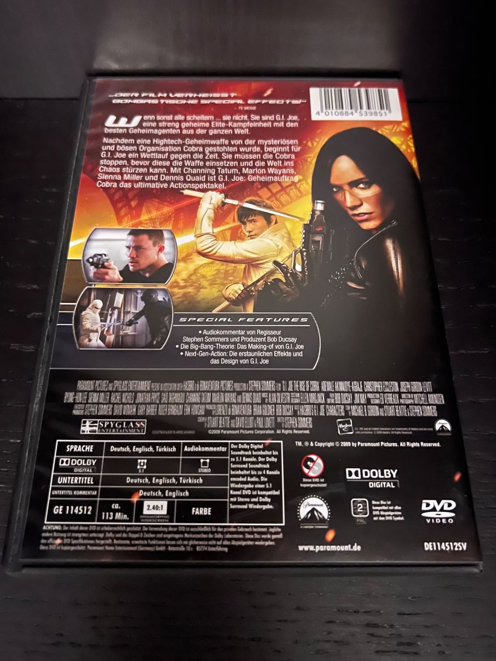 Tutti i DVDs: DVD G.I. Joe - Geheimauftrag Cobra – Usato da Zürich venduto da rigani 1