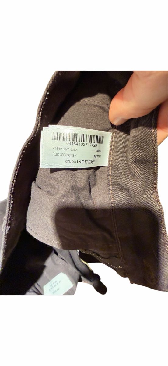 Zara Pantaloni: Zara Hose Braun, Grösse 42 – Nuovo (secondo la descrizione) da Ermenswil venduto da nils.schreckenbauer 2