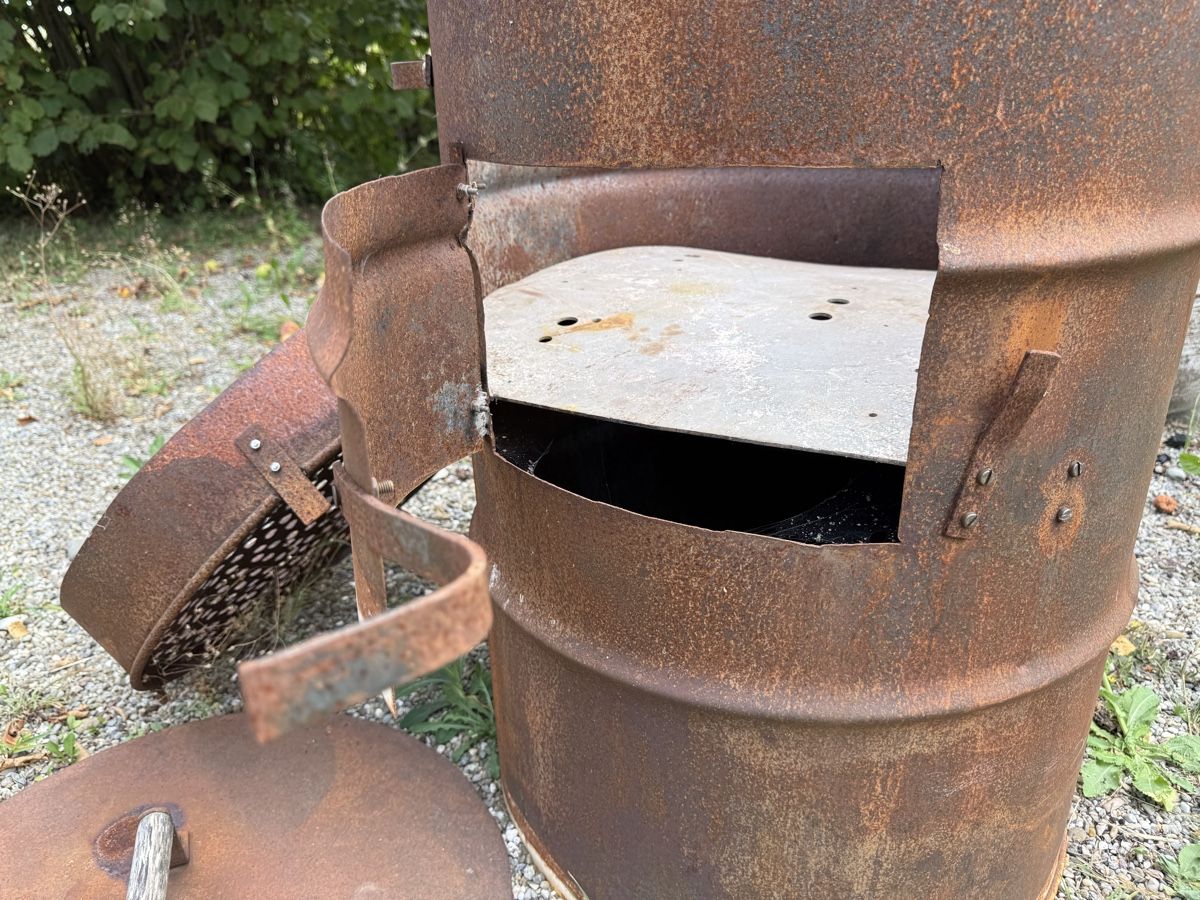 Grills: Feuerschale Grill Fass umfunktioniert – Gebraucht aus Menzengrüt von SC1973 3