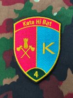 Verbandsabzeichen Kata Hi Bat 4 Kp 1