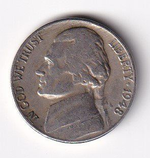 Tutti le monete: USA five cents 1948s-ss – Usato da Neuchâtel venduto da karlpierrino