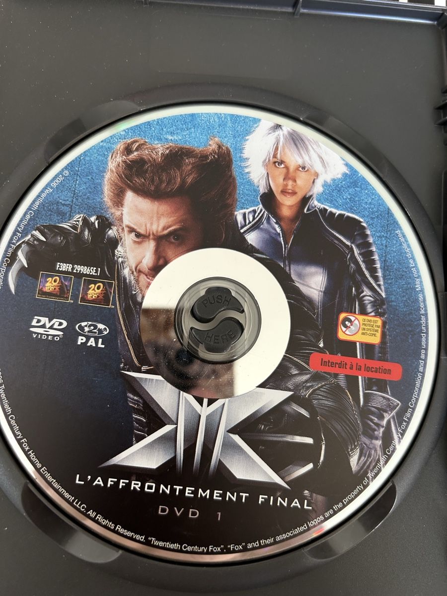 Tutti i DVDs: X-Men L'affrontement Final DVD - Edition Spéciale - État – Usato da St-Cierges venduto da Crisi53 2