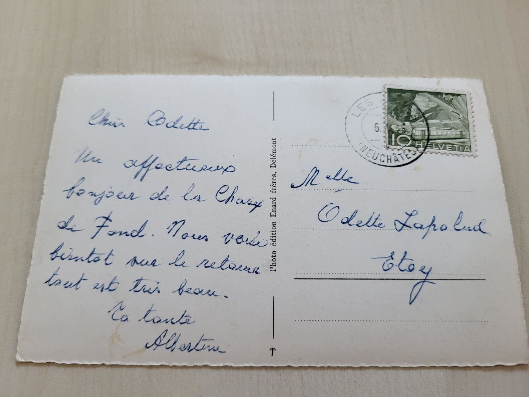 Cartoline postali: Carte postale de St-Ursanne – Usato da St-Ursanne venduto da kmi_6pyk 1