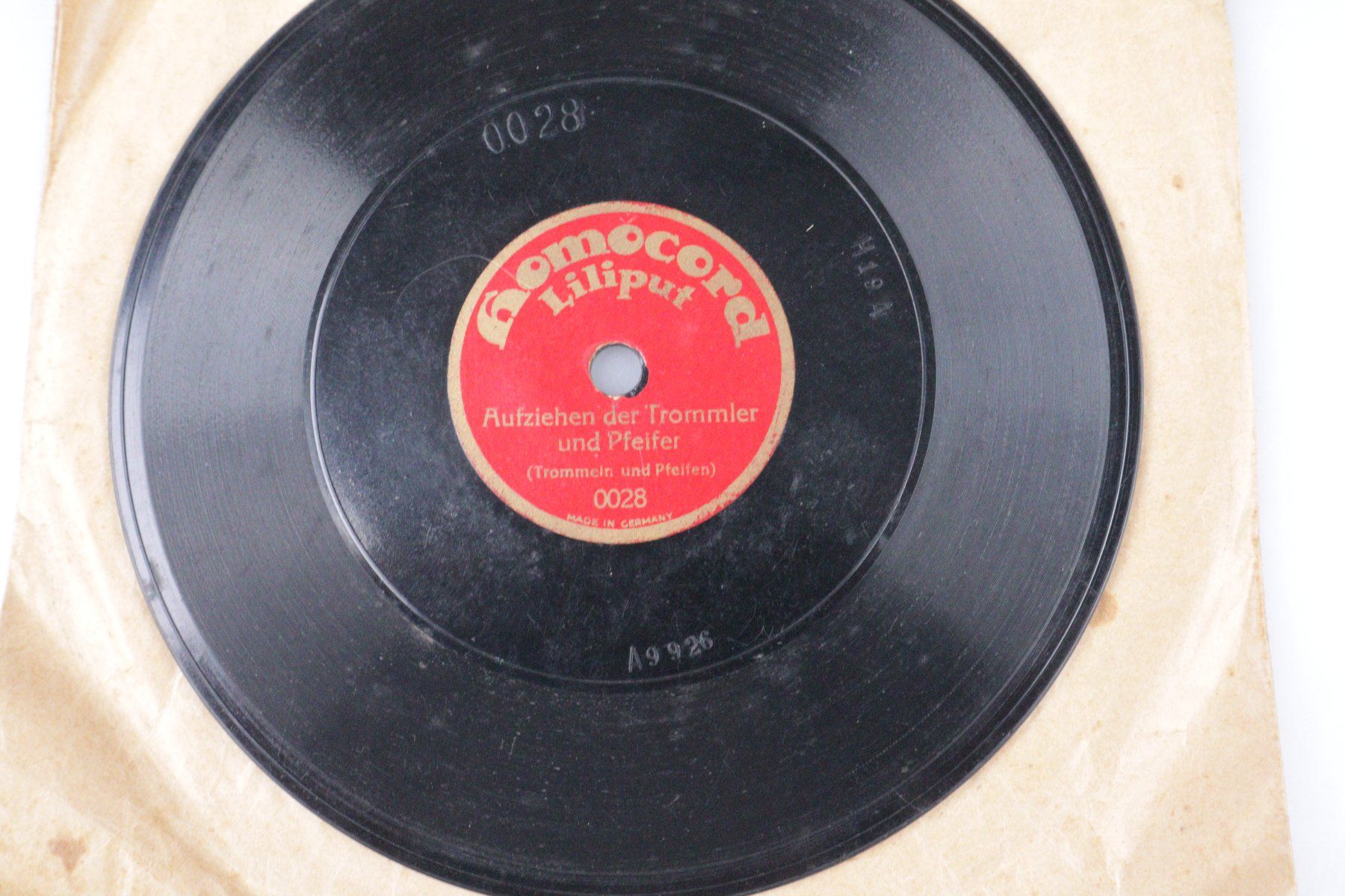 Schallplatten: 5 Stück Vintage Schellack Platten 15cm – Gebraucht aus Volketswil von brockipfannenstil 3