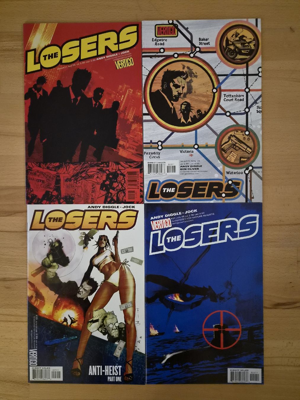 Fumetti: The Losers #21-32 – Usato da Biel/Bienne venduto da collector_comics 1