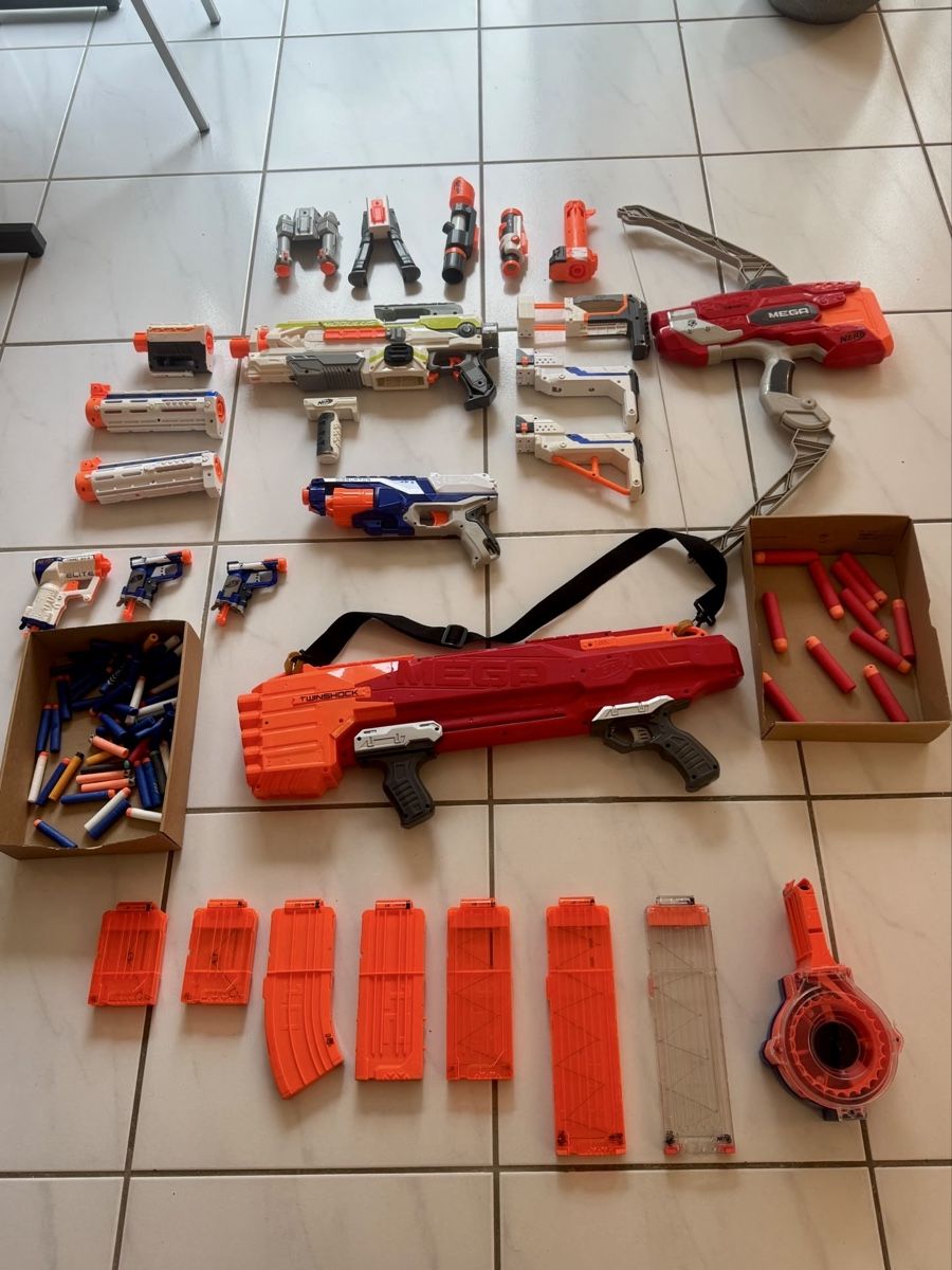 Nerf Jouets: Nerf-Box – D'occasion à Rütihof par Baegi 6